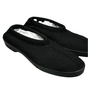 Arcopedico Sec V Slip On Black Mesh Knit Comfort Shoes Size 42